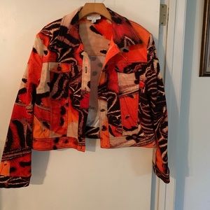 St John Knits casual jacket in a size large